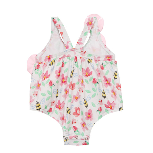 Maillot de bain 1 pièce bébé Anti UV Bees Bloomer
