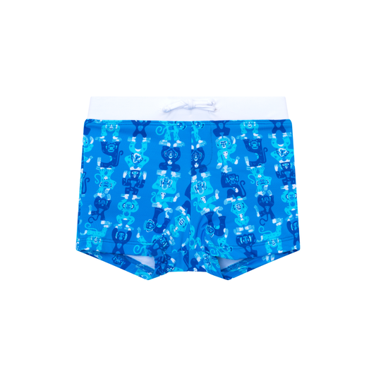 Boxer de bain Anti UV imprimé Totem