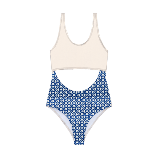 Maillot de bain une pièce junior Oria santorin