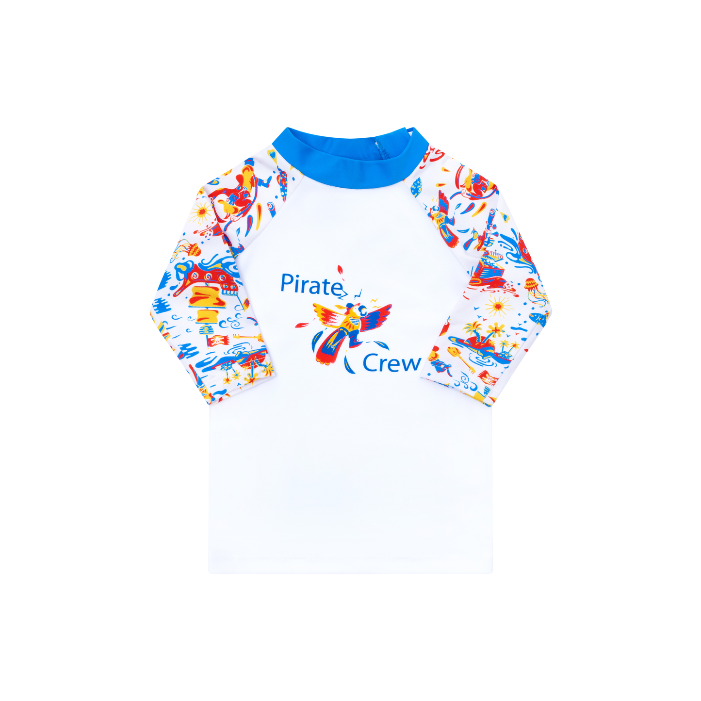 T-shirt de bain Anti UV imprimé Pirate