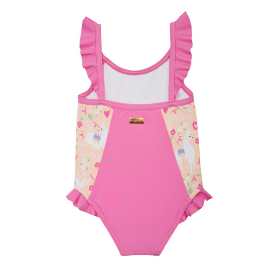 Maillot de bain une pièce Anti UV abby lama nude