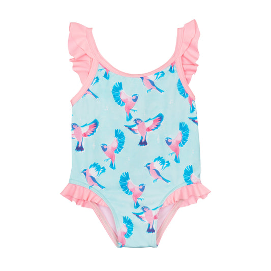 Maillot de bain une pièce bébé Anti UV Abby oiseaux