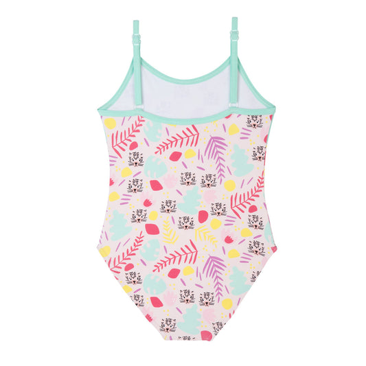 Maillot de bain une pièce enfant Aimee panthère rose