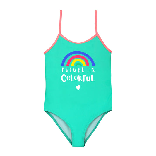 Maillot de bain une pièce anti-UV uni Papagallo