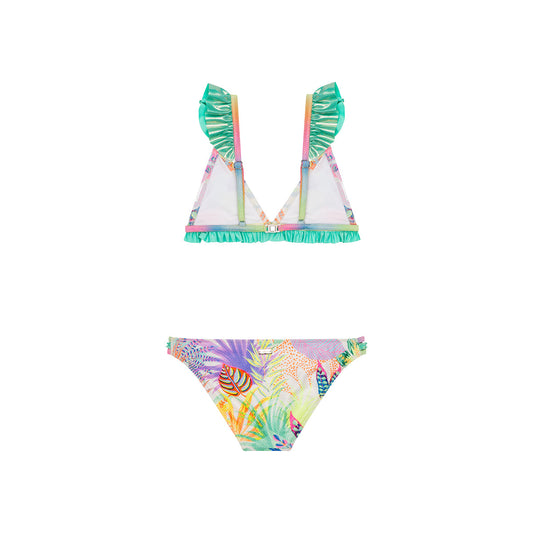 Maillot de bain deux pièces Savane print junior