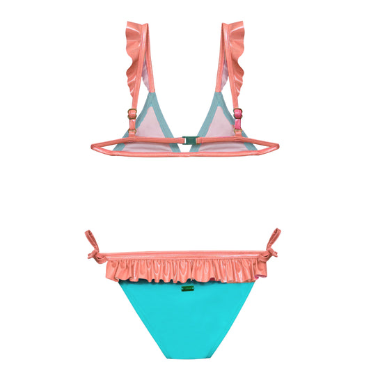 Maillot de bain deux pièces enfant anti UV Bebelle tiger color