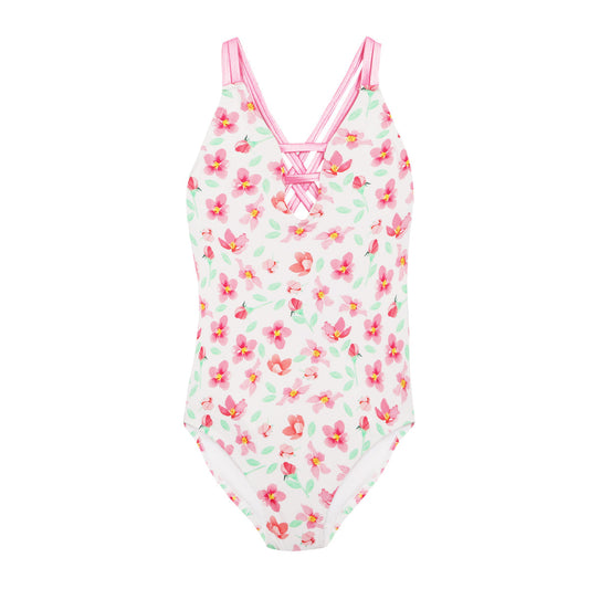 BELLE-J 2BELLE22-23 Maillot de bain imprimé fleurs