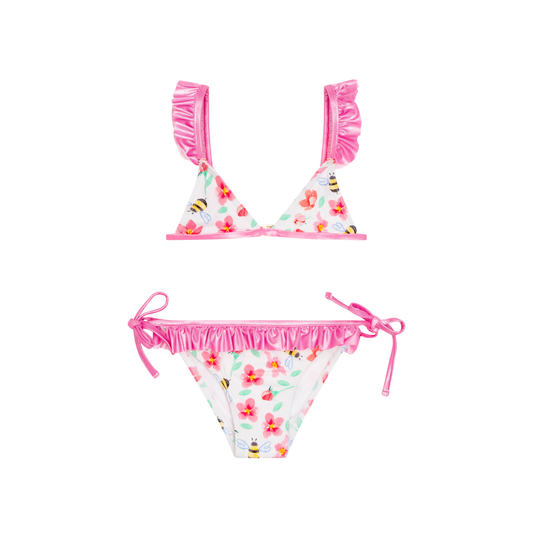 Maillot de bain enfant fille deux pièces Anti UV bebelle bees