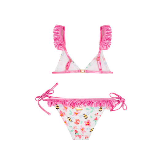 Maillot de bain enfant fille deux pièces Anti UV bebelle bees