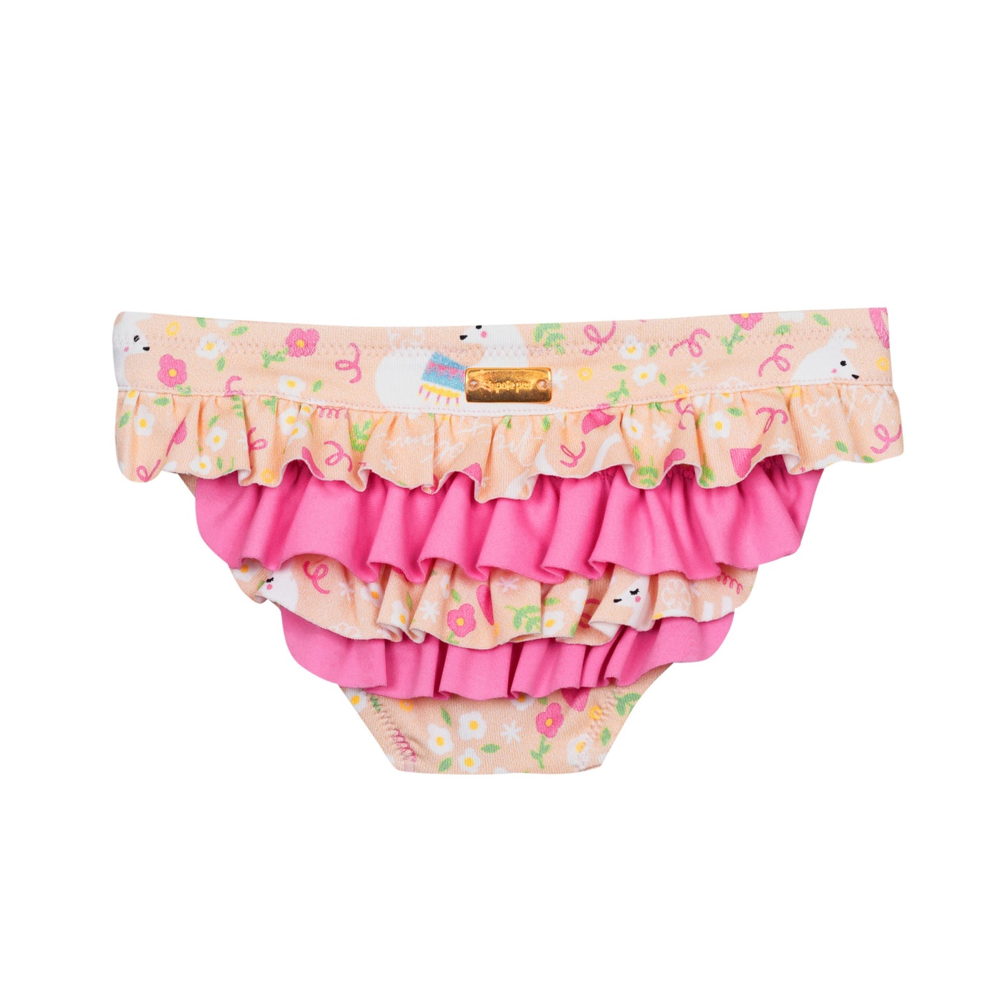 Slip de bain anti-UV Cassandra lama nude
