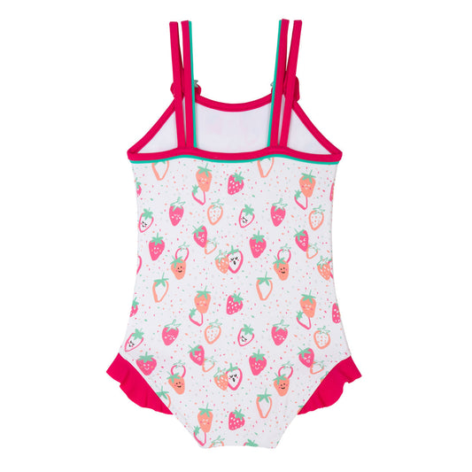 Maillot de bain une pièce enfant fraise Charlyse
