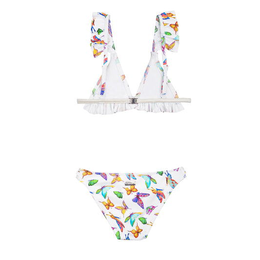 Maillot de bain junior 2 p VAPOUREUX papillon