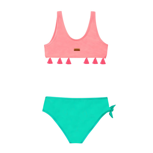 Maillot de bain deux pièces Anti UV Luana color