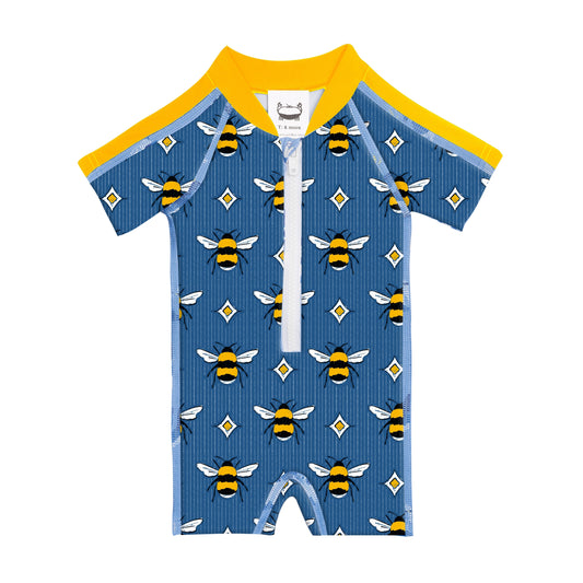 Combinaison de bain Anti UV imprimé Bees