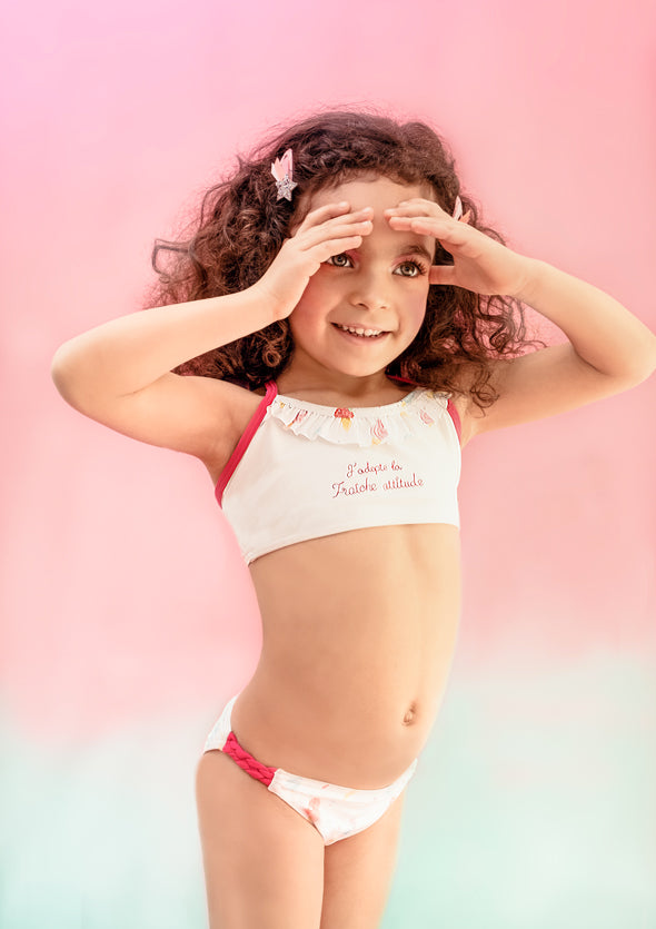 Maillot de bain enfant deux pièces enfant Anti UV UPF 50+