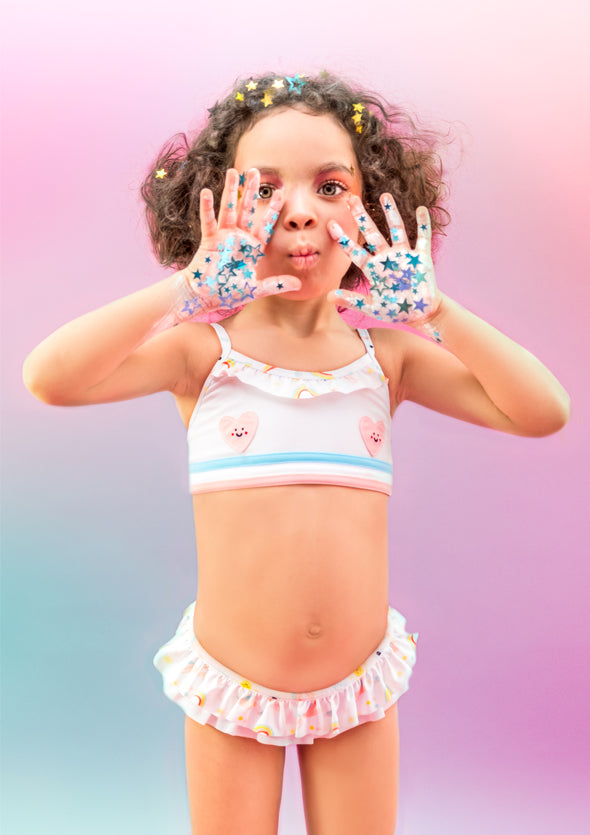 Maillot de bain enfant deux pièces Anti UV UPF 50+