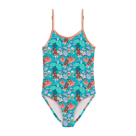 Maillot de bain une pièce Anti UV Léa Tiger