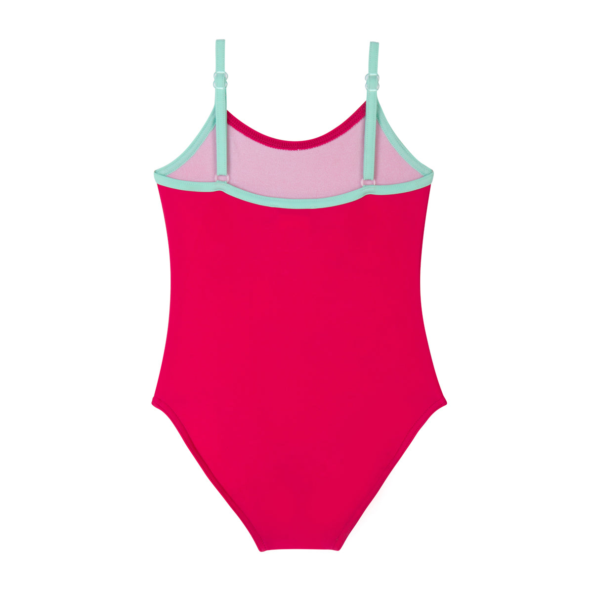 Maillot de bain une pièce enfant Daphné uni fresia