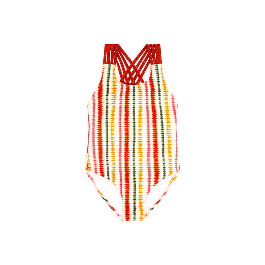 Maillot de bain deux pièces 1P Terracotta junior