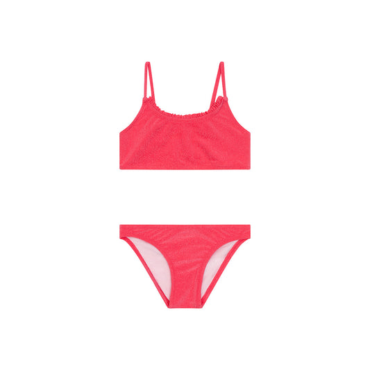 Maillot de bain deux pièces Ilona pink éponge junior