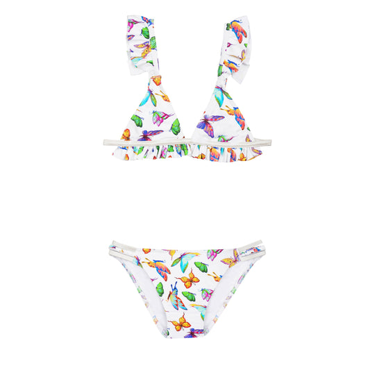 Maillot de bain junior 2 p VAPOUREUX papillon