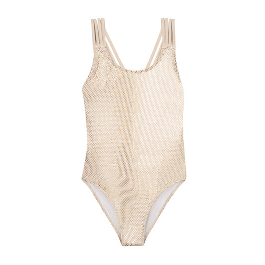 Maillot de bain une pièce ÉDEN junior daim