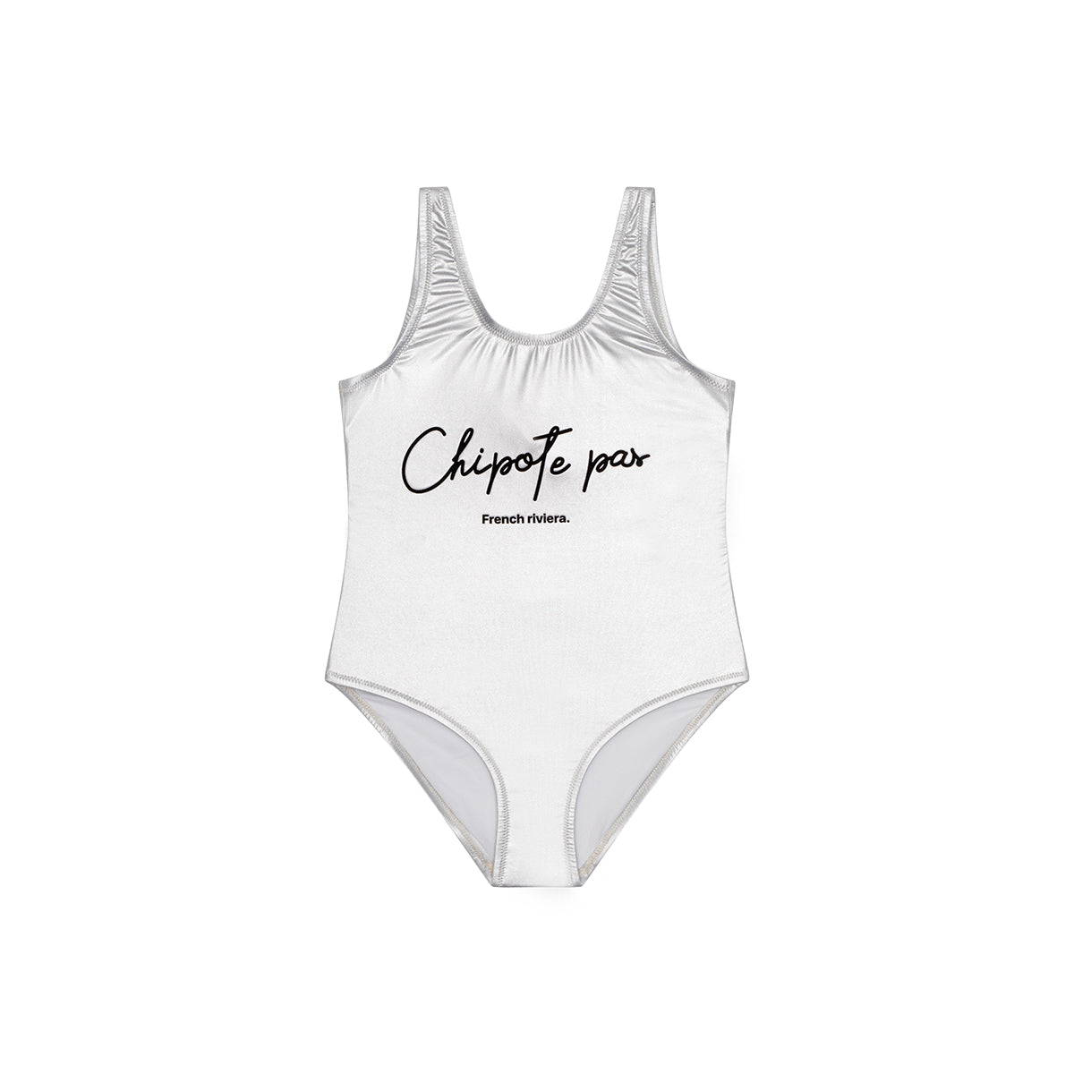 Maillot de bain une pièce argent color junior Body Swim argent signature