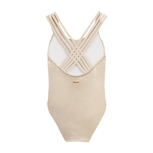 Maillot de bain une pièce ÉDEN junior daim