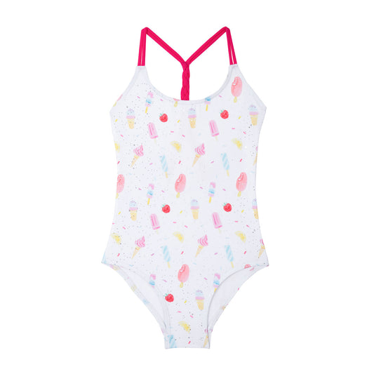 Maillot de bain 1 pièce enfant Fraîcheur Romane