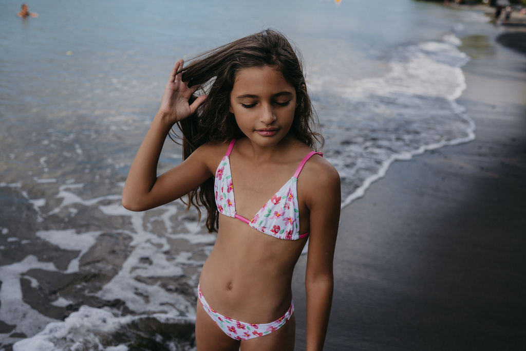 Maillot de bain ROSALIE RÉF 2EST22-23 BIKINI 2 pièces imprimé fleurs