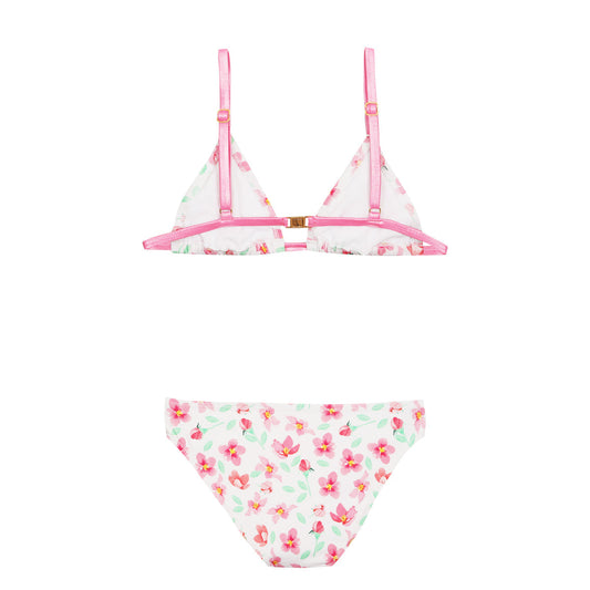 Maillot de bain ROSALIE RÉF 2EST22-23 BIKINI 2 pièces imprimé fleurs