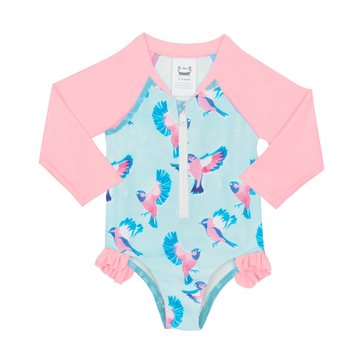 Combinaison de bain Anti UV Oiseaux surfsuit
