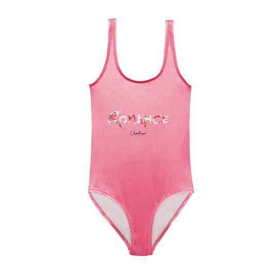 Maillot de bain Body Swim rosa fluo "savage" Swim Flower
