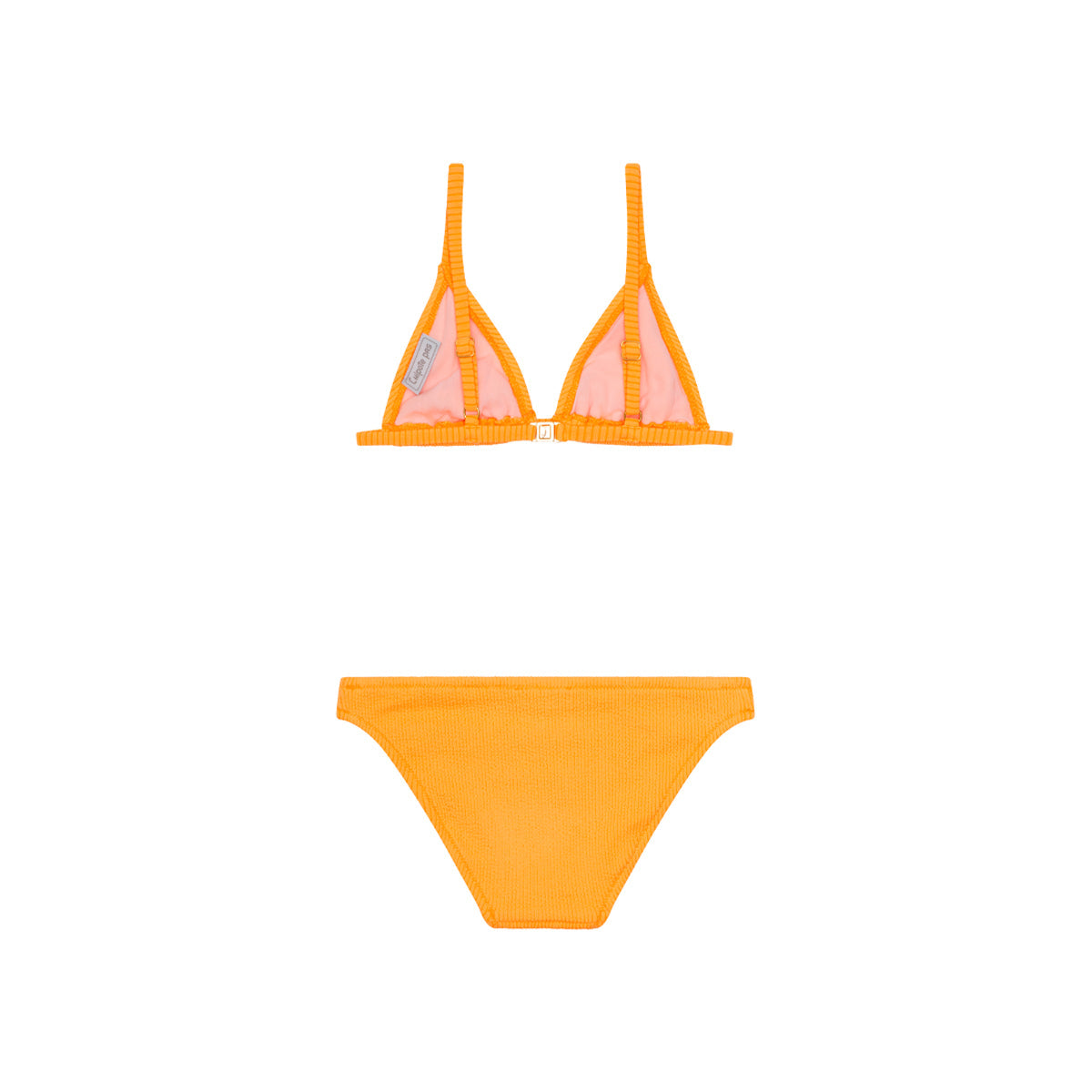 Maillot de bain deux pièces Rosalie color Abricot junior