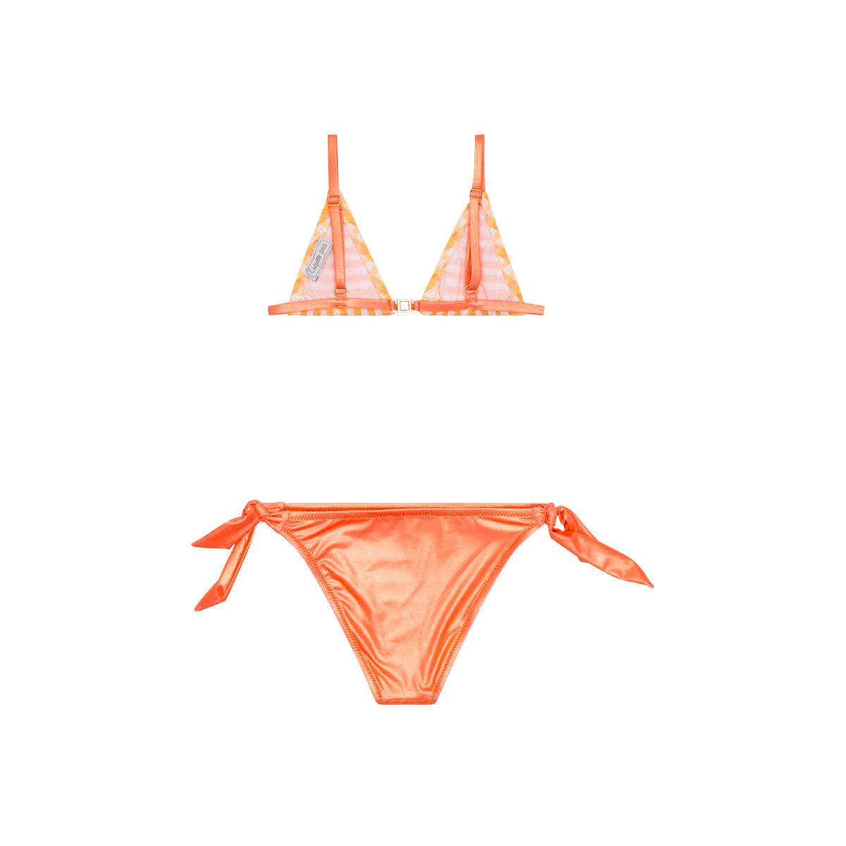 Maillot de bain deux pièces VIC Vichy junior