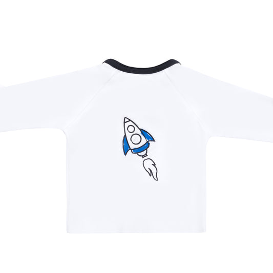 T-shirt de bain Anti UV imprimé Tim Space