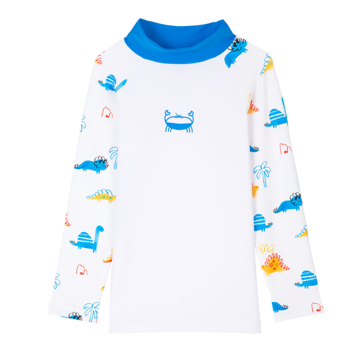 T-shirt de bain Anti UV imprimé Dinosaure Tom
