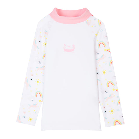 T-shirt de bain anti-UV enfant Licorne Tom