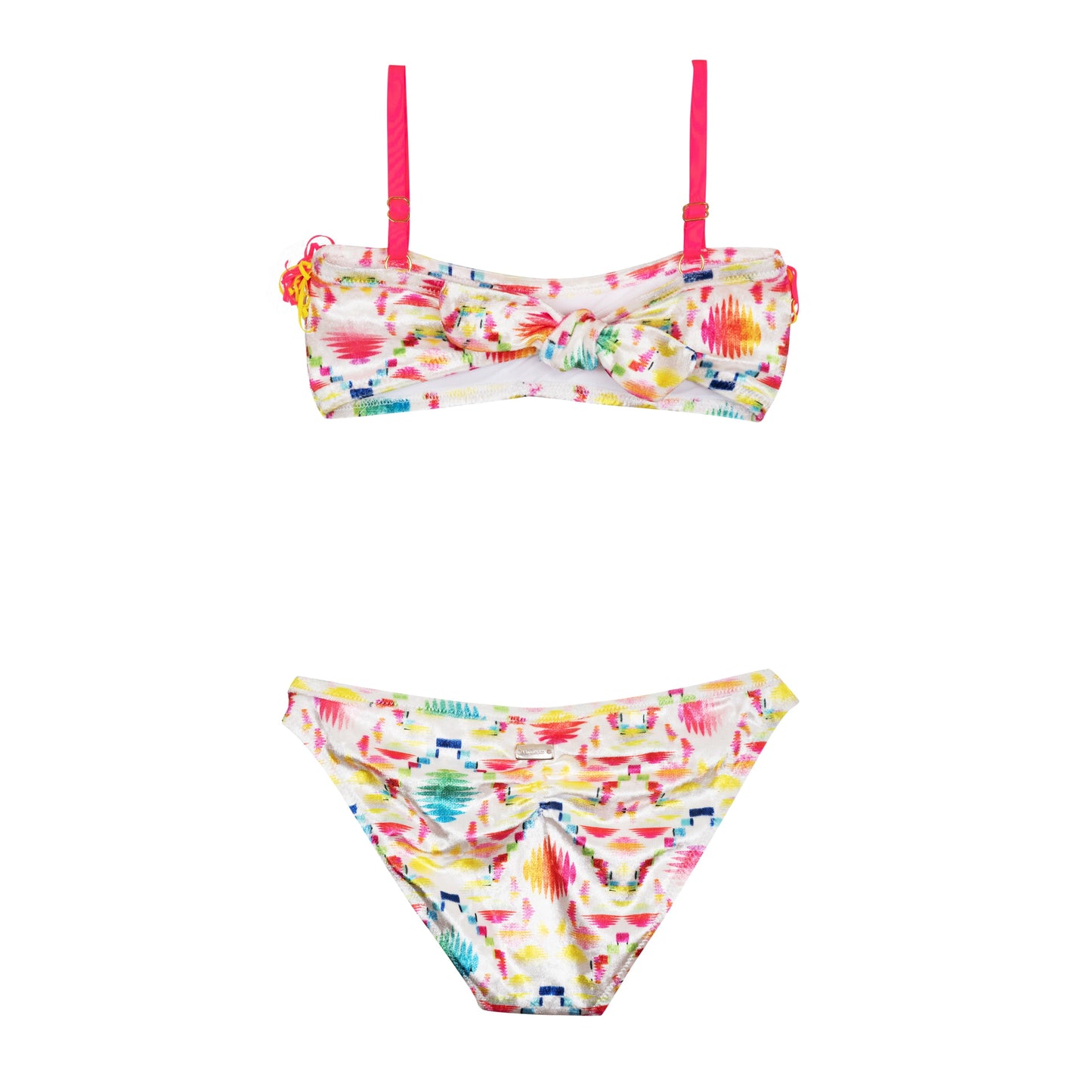Maillot de bain deux pièces junior Inca frange