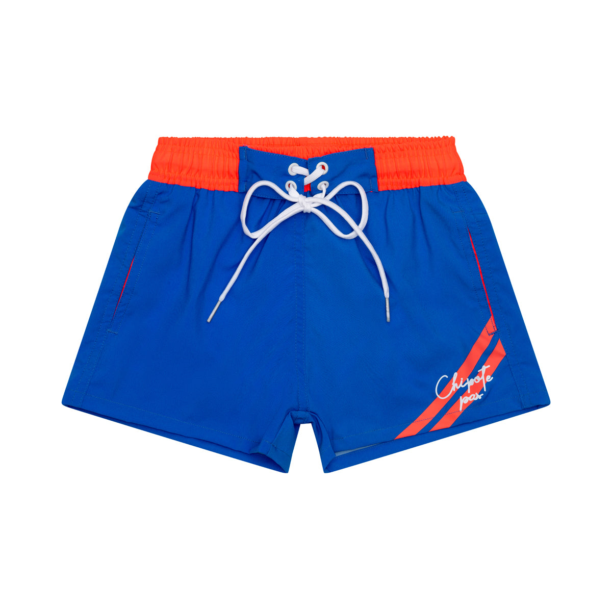 Short de bain Blue & Corail