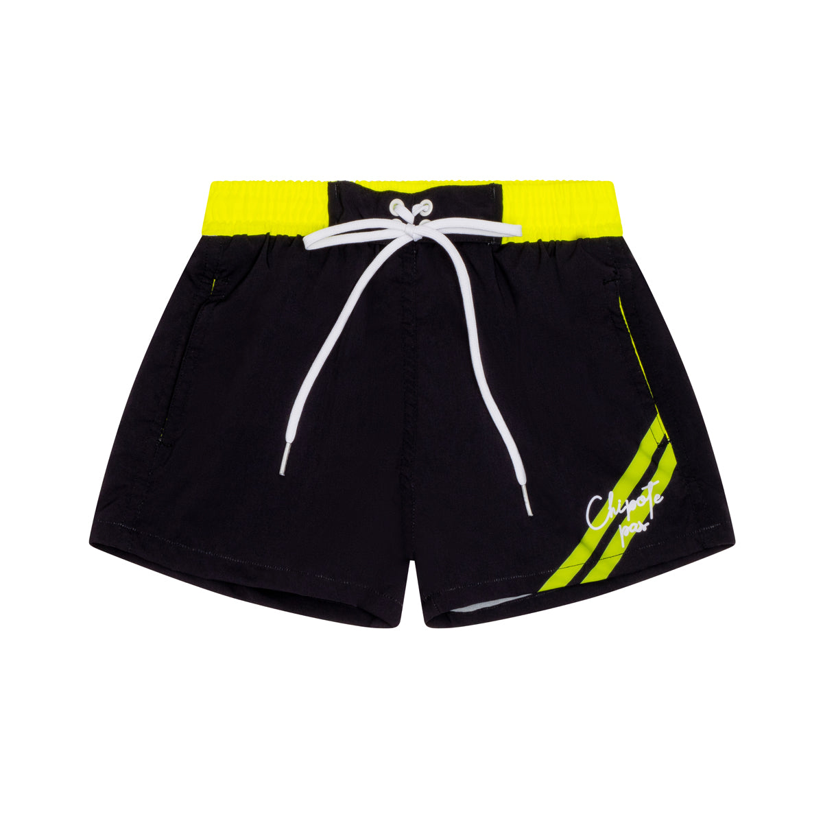 SHORT DE BAIN WARREN COLOR BLACK&FLUO