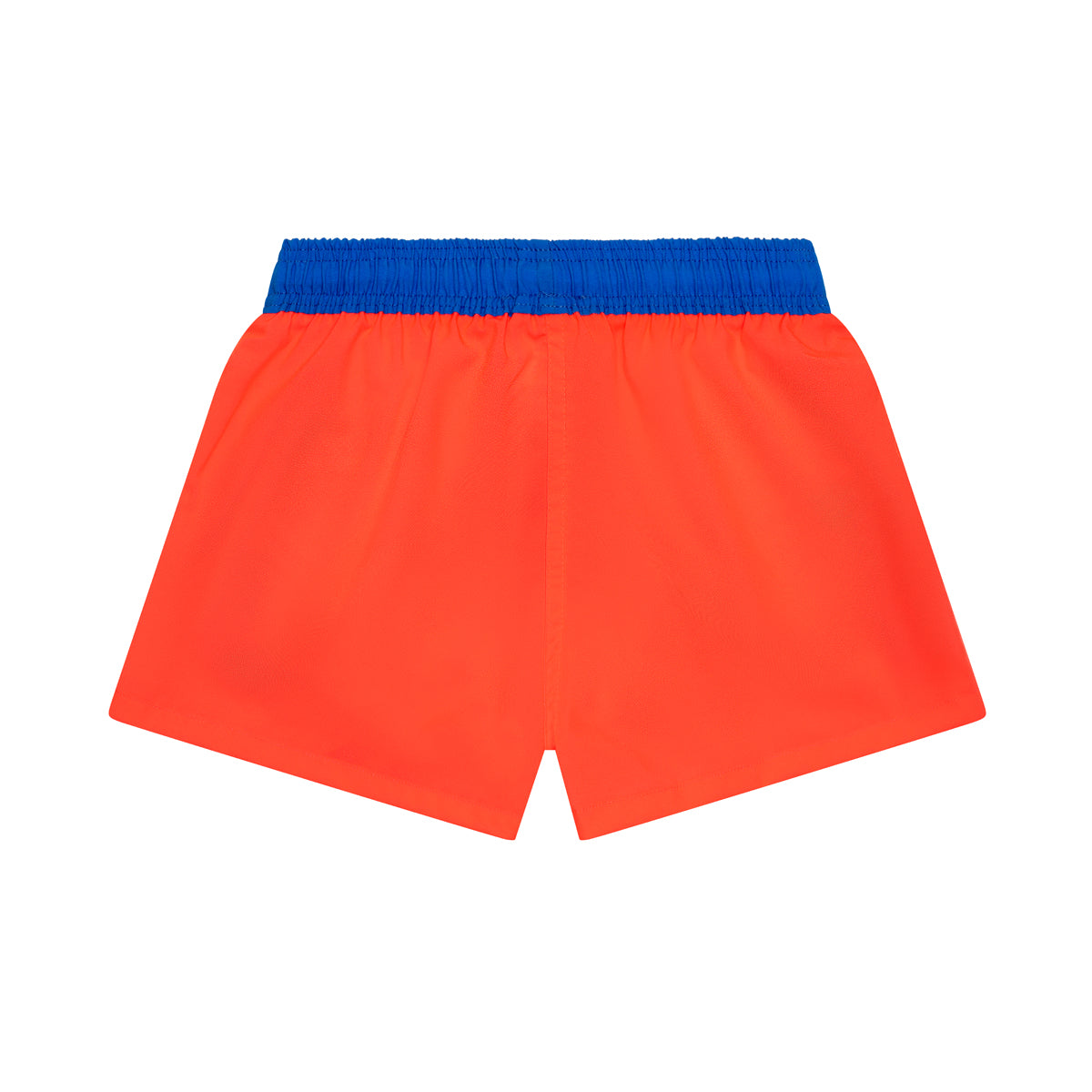 Short de bain corail & blue