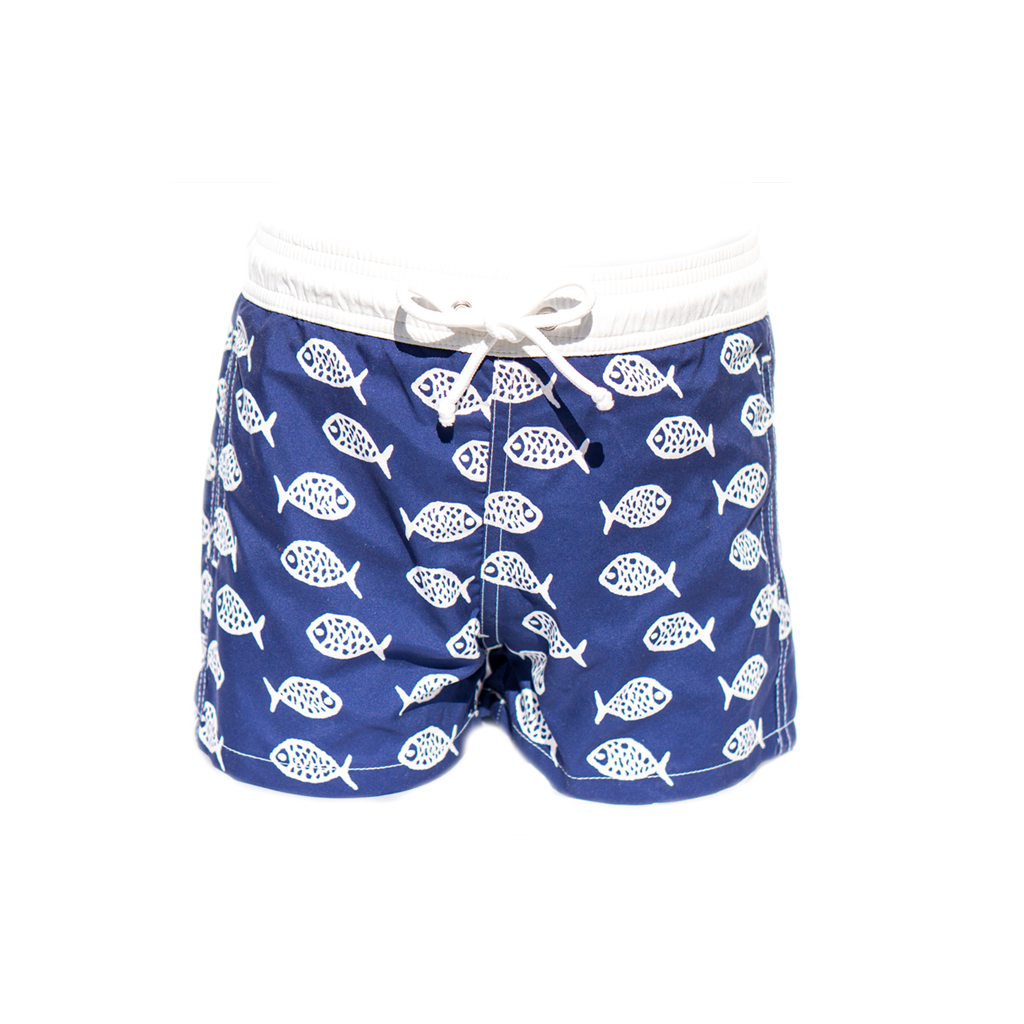 L'univers Poisson - Short de bain garçon