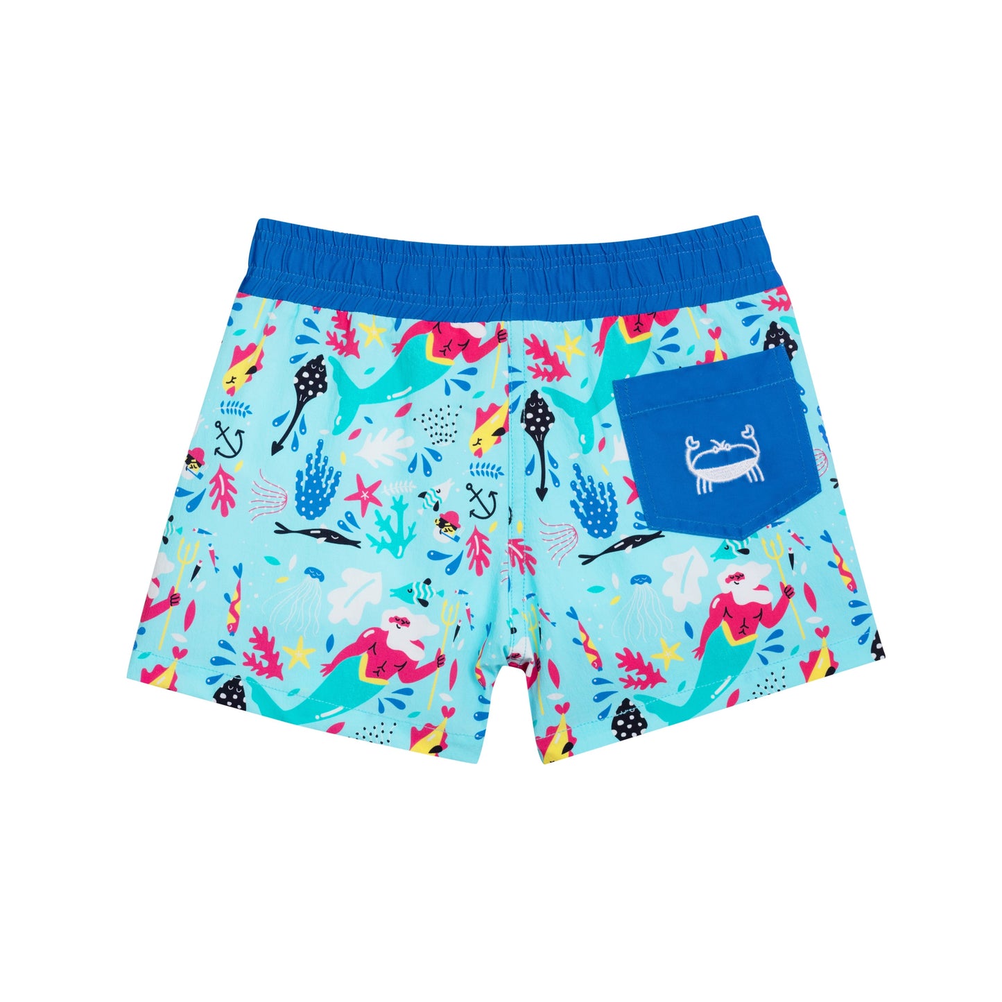 Short de bain Anti UV Poseidon turquoise