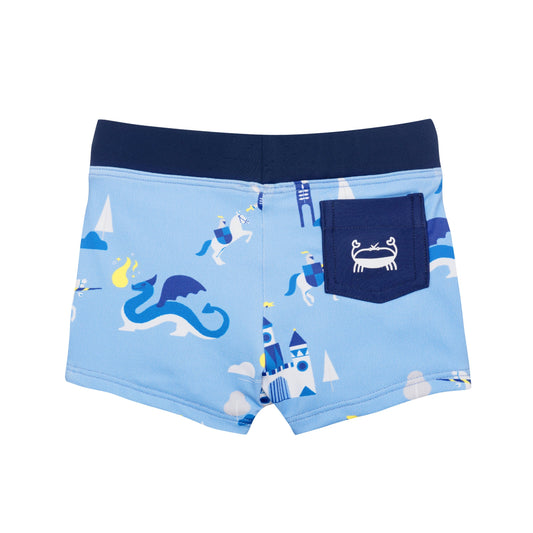 Boxer de bain Anti UV imprimé Chevalier Nico