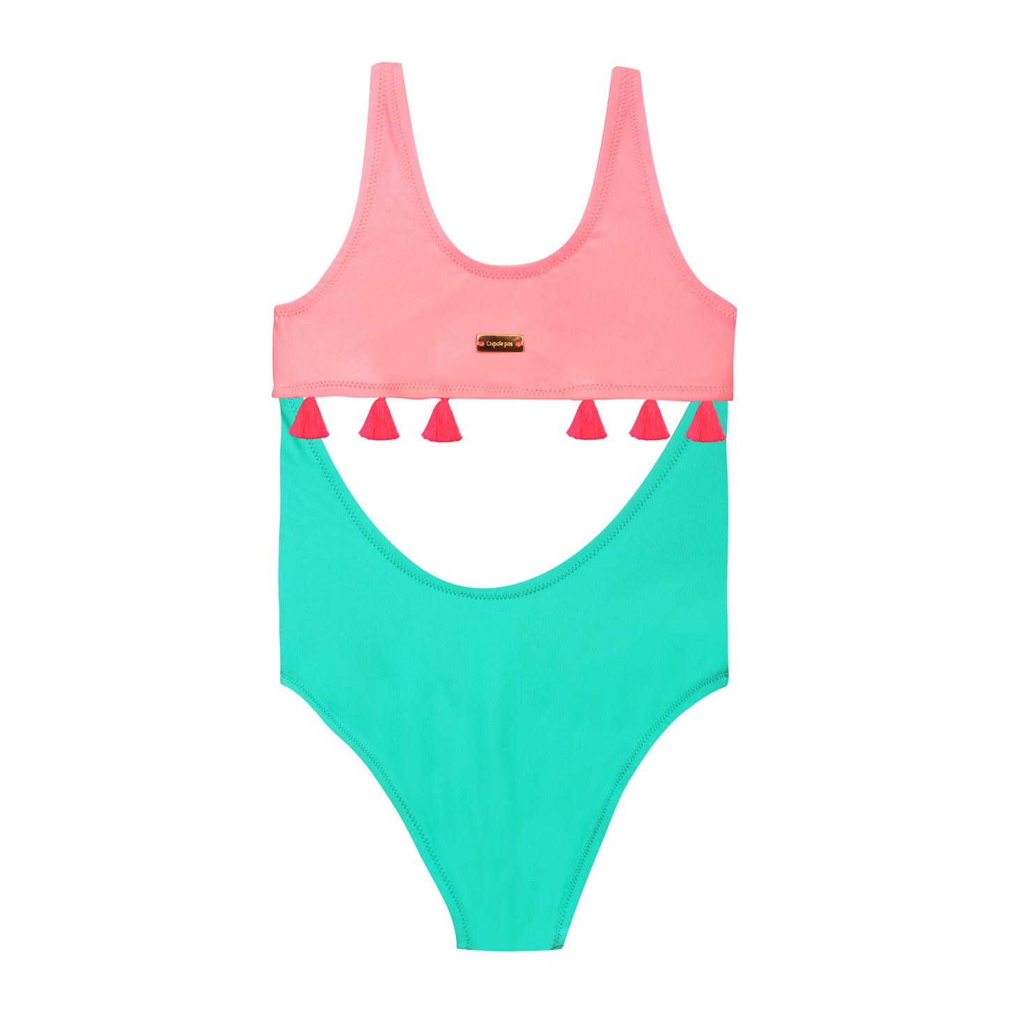 Maillot de bain 1 pièce Anti UV Leila color