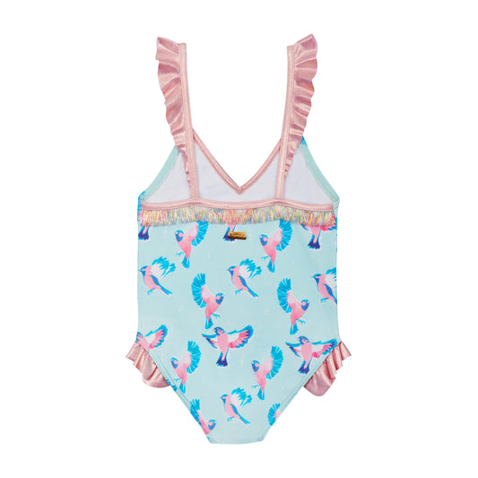 Maillot de bain enfant 1 pièce Anti UV imprimé Olympia