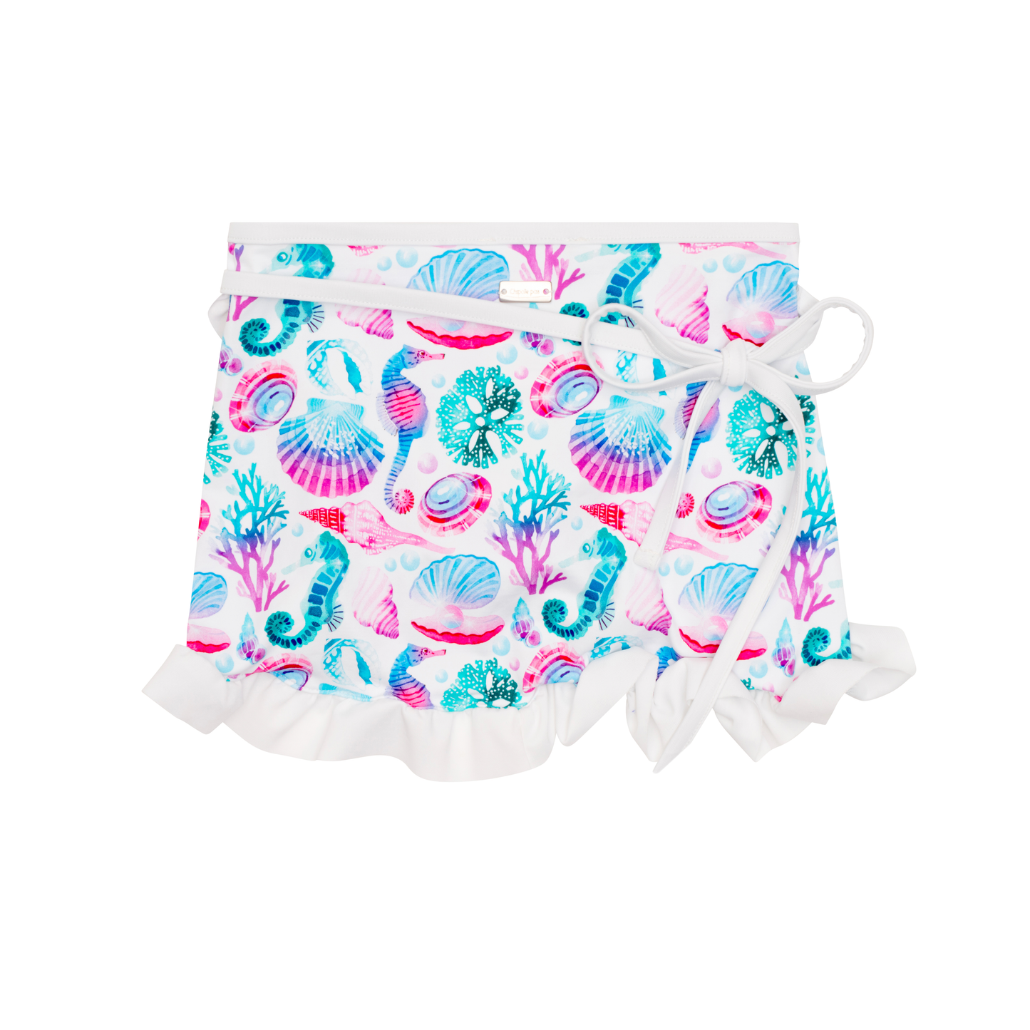 Paréo Anti UV imprimé Coquillage Zoé