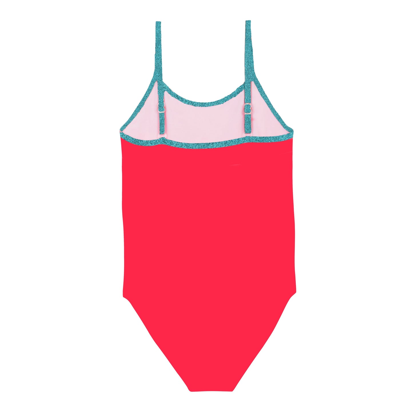 Maillot de bain une pièce anti-UV uni Psycho Red