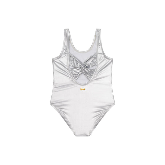 Maillot de bain une pièce argent color junior Body Swim argent signature